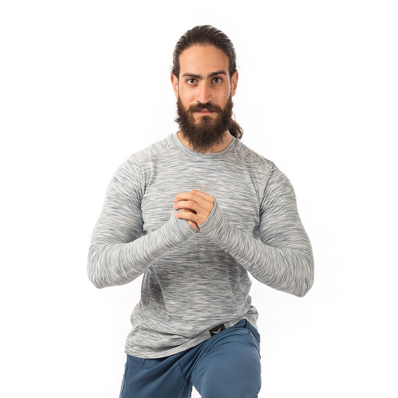 Injection Blue Comfy-Fit Long Sleeve