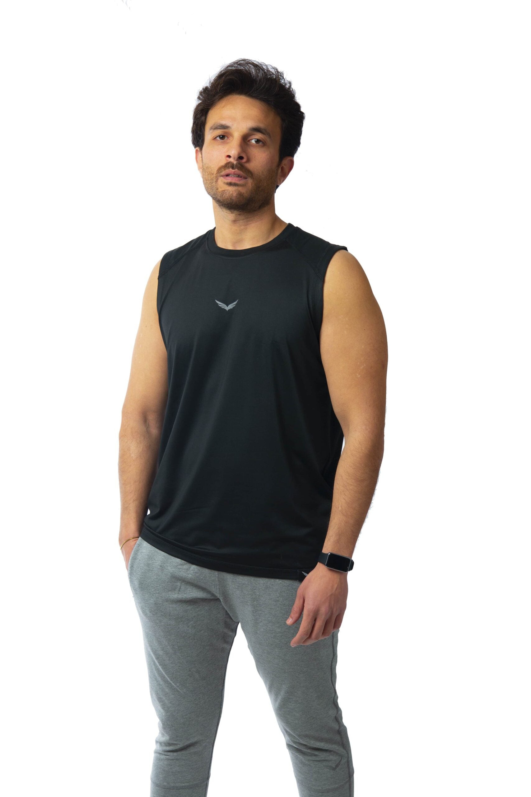 Black Flexy Air Sleeveless