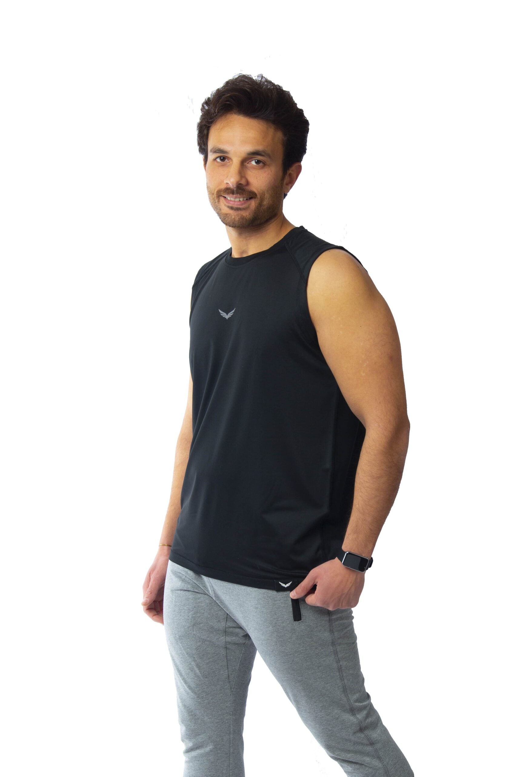 Black Flexy Air Sleeveless