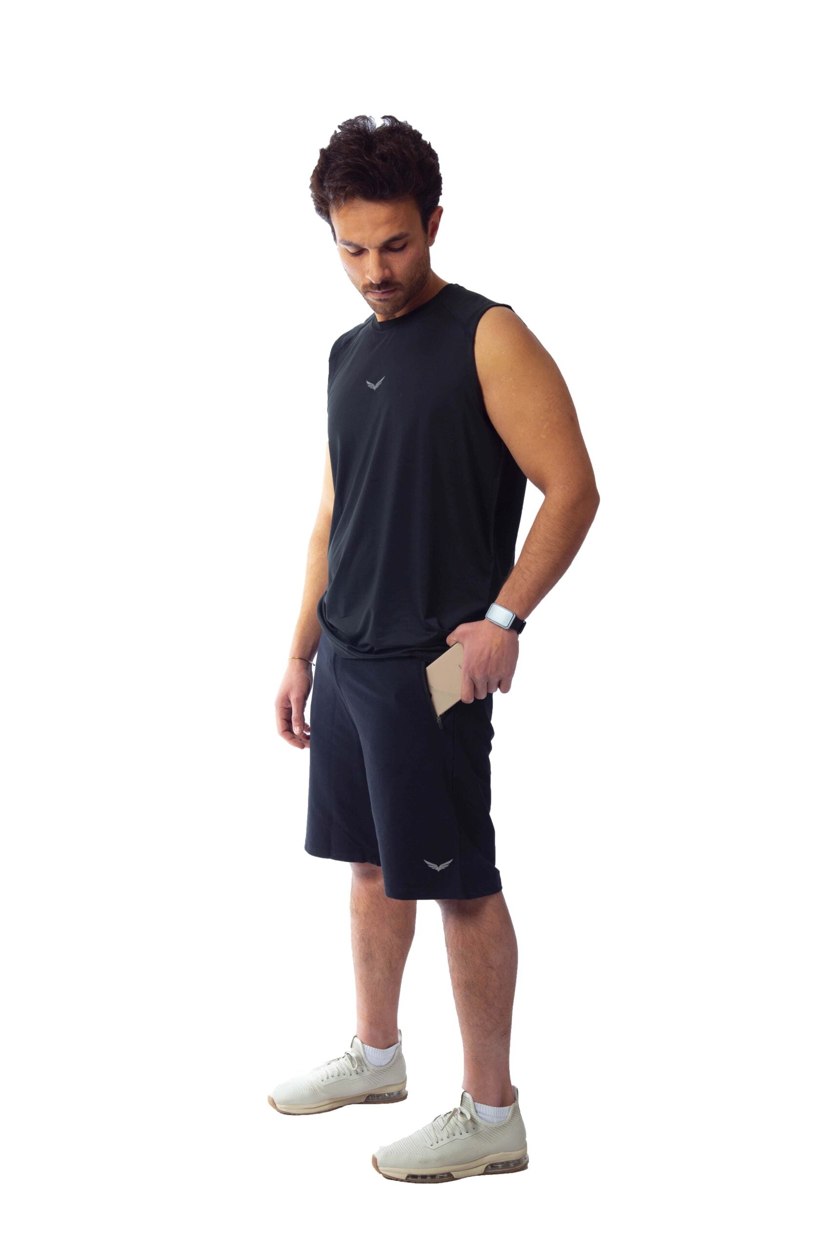 Navy Blue Comfy-Fit Short