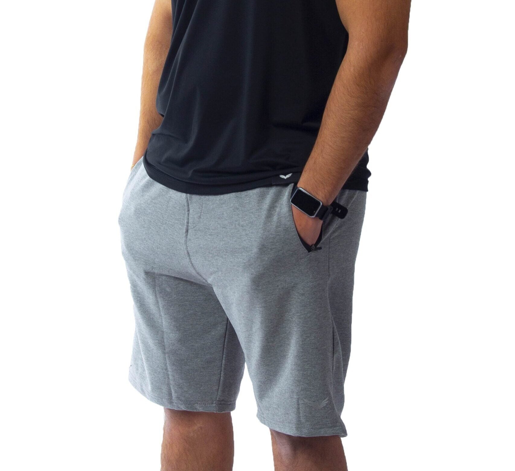Gray Comfy-Fit Short
