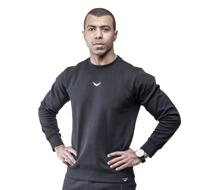 Black Heavy Rocket Sweatpants (Comfy-Fit)