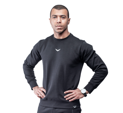 Comfy-Fit Sweatpants | Color: Black