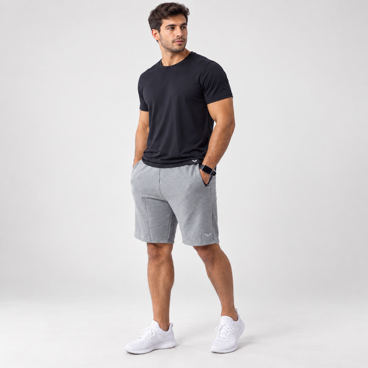 Comfy-Fit Short | Color: Gray