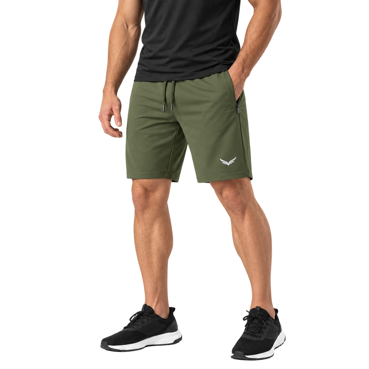 Comfy-Fit Short | Color: Olive Green