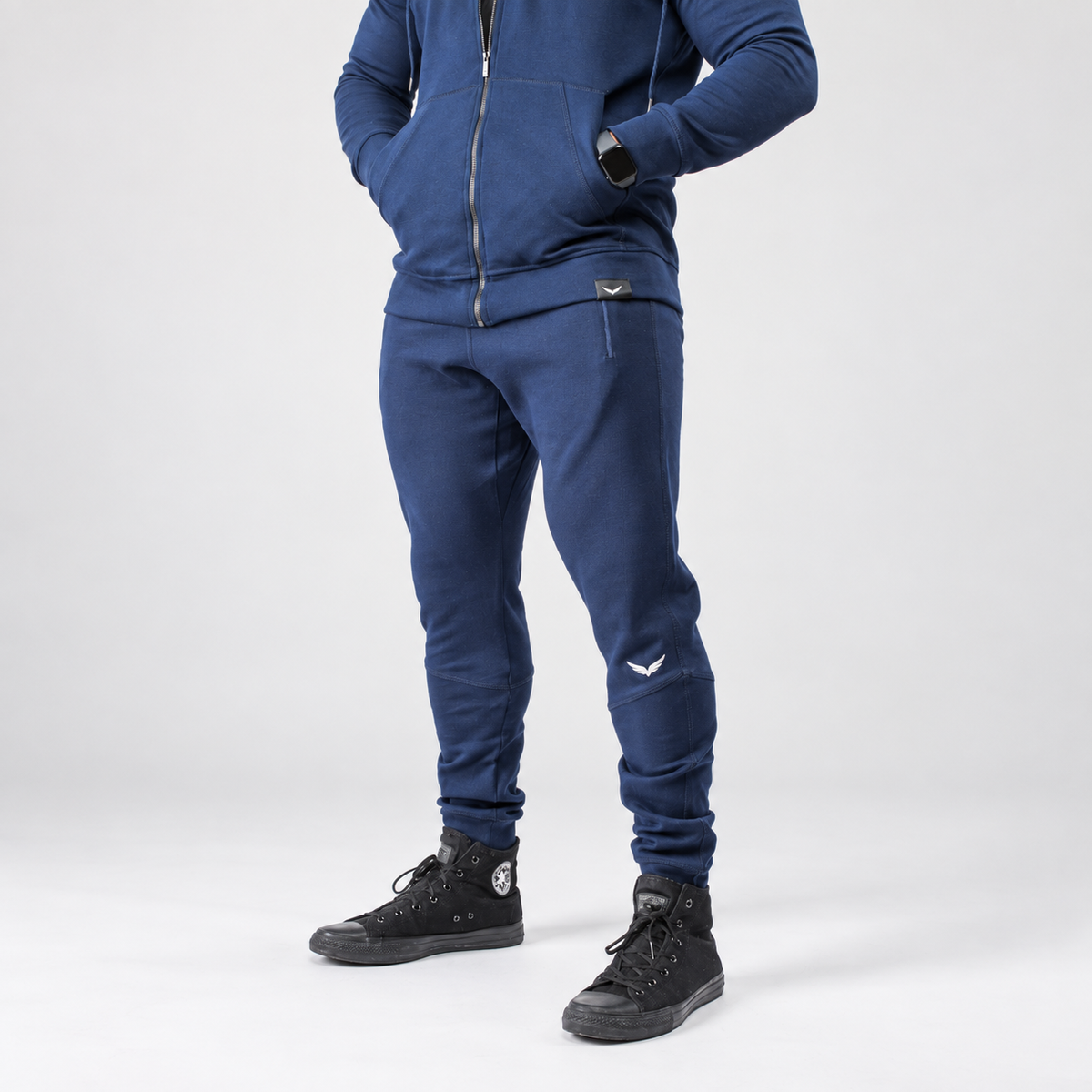 Comfy-Fit Sweatpants | Color: Navy Blue