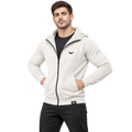 Comfy-Fit Zipper Hoodie | Color: OFF White