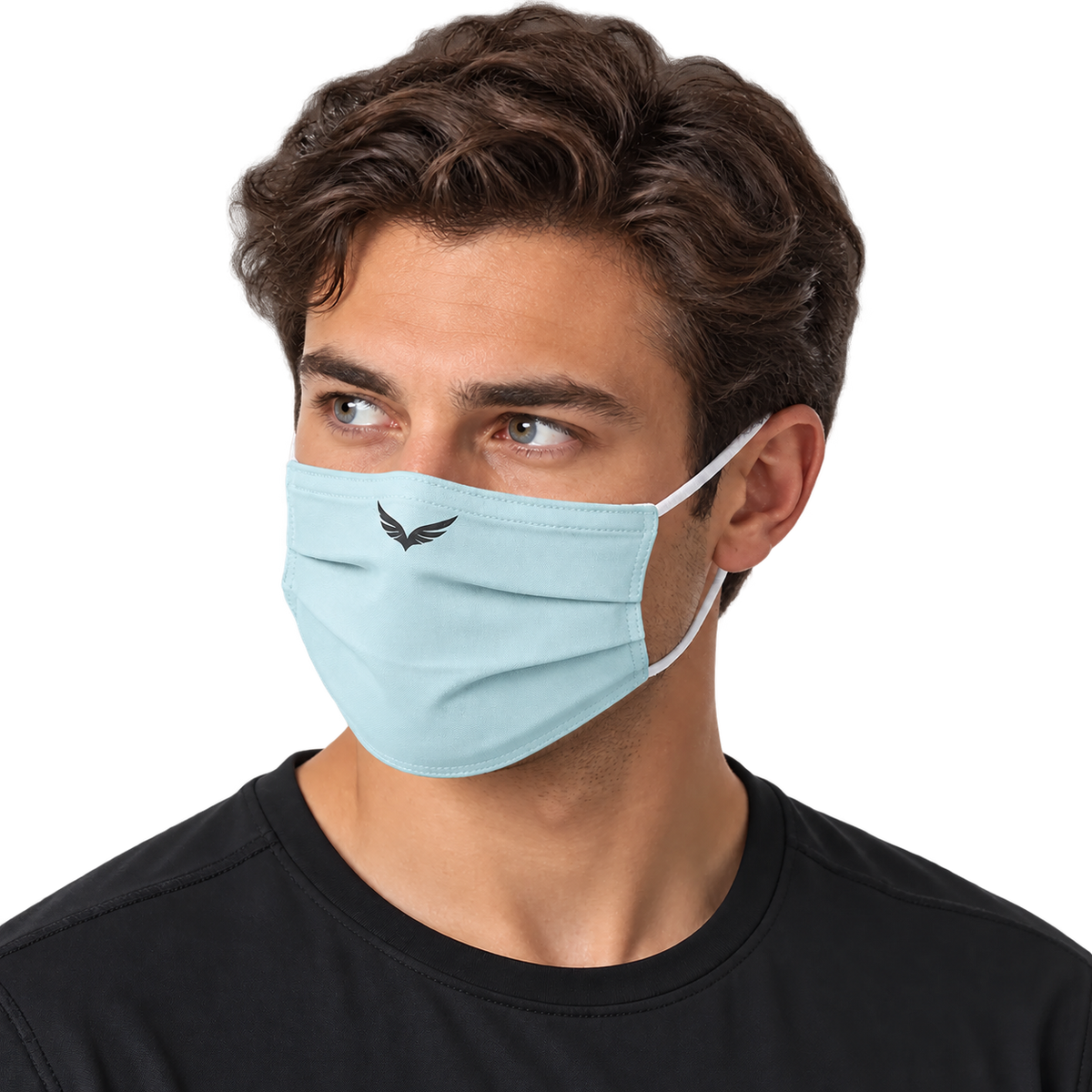 Premium Face Mask | Color: Light Blue