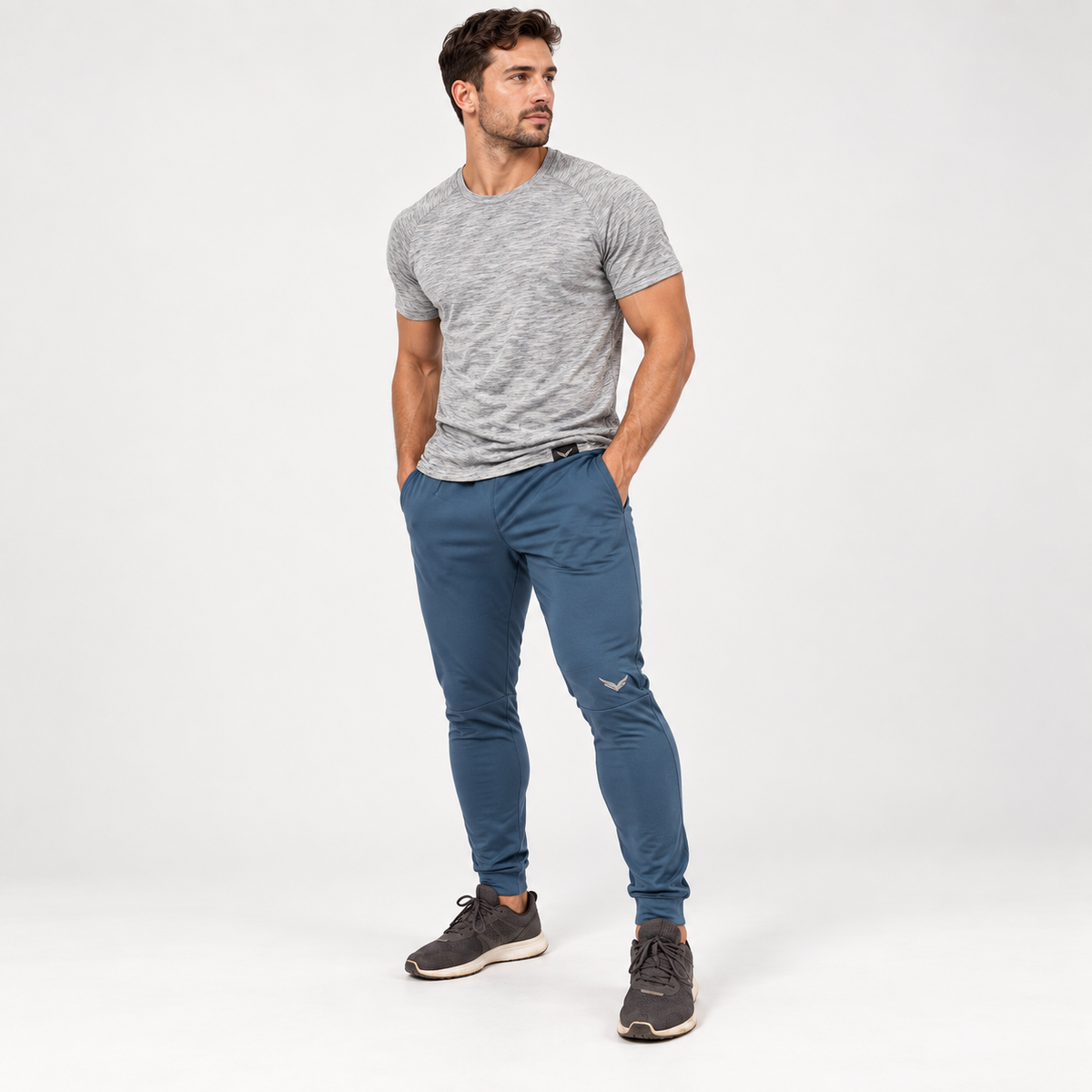 Rocket sweatpants (slim fit) | Color: Blue
